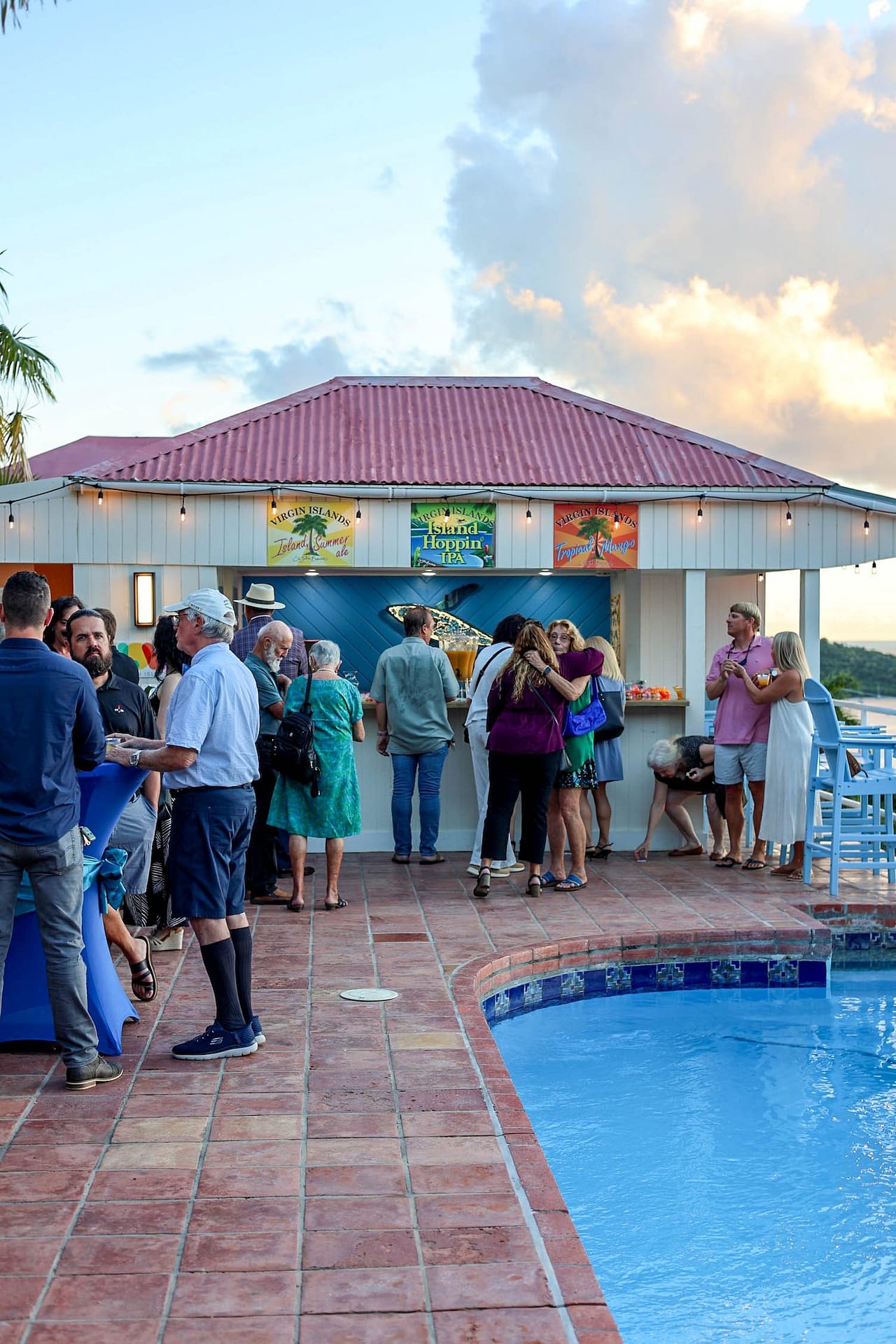 st thomas beach wedding at The Mary Anne Boutique Hotel