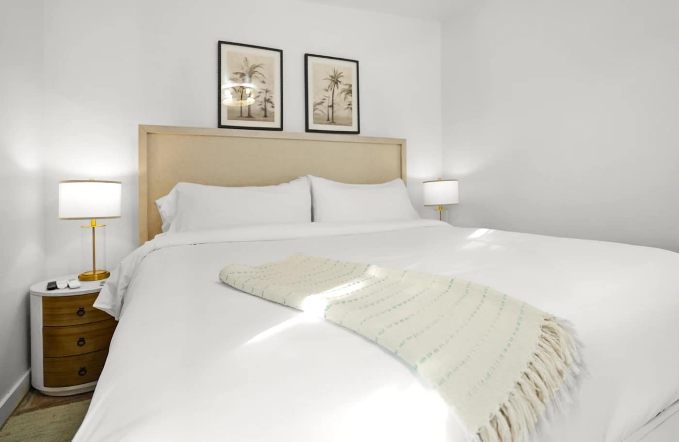 King Room with a king bed and harbour view at The Mary Anne Boutique Hotel in Charlotte Amalie, St. Thomas